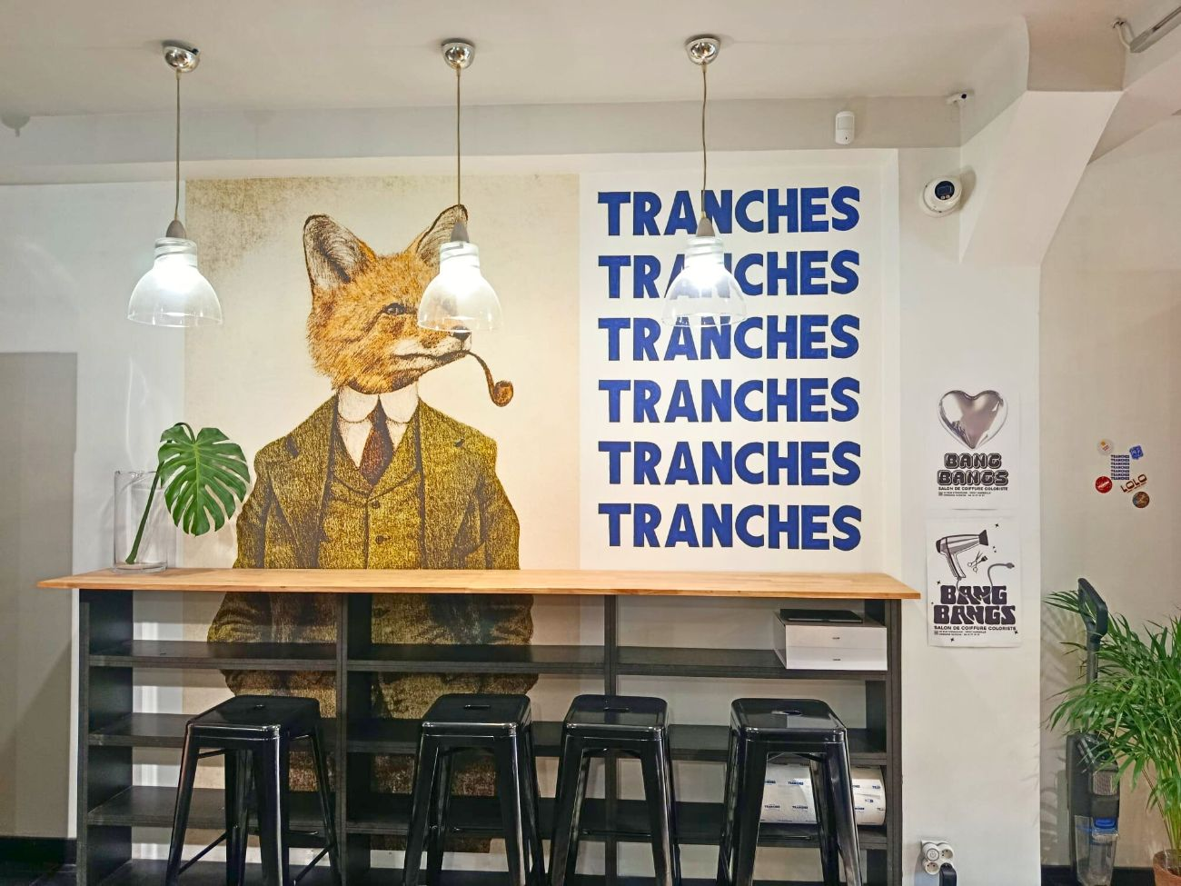 Le comptoir de Charcuterie Tranches d'Endoume.